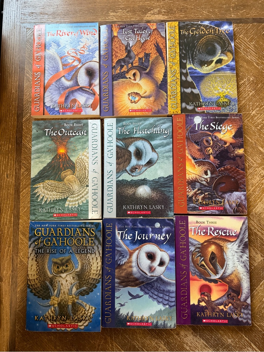 Guardians of Ga'Hoole Books